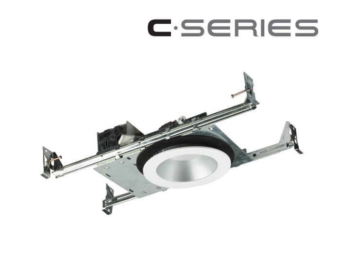 4" C • Series Super Low Glare - Shallow LED New Construction - 800lm (14W)