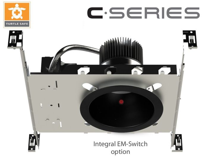 6" C • Series LED Downlight 1500lm (18W) - Amber (Turtle Safe)