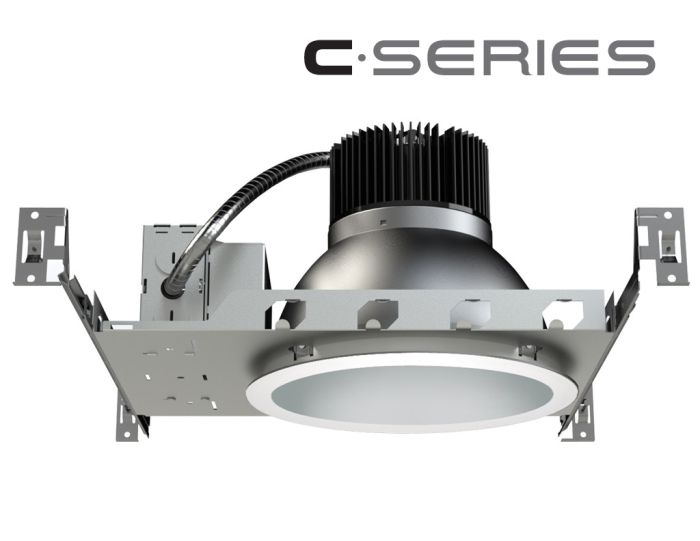 8" C • Series (COB) Chip on Board Beam Control LED, New Construction 1000lm-3200lm (10W-40W)