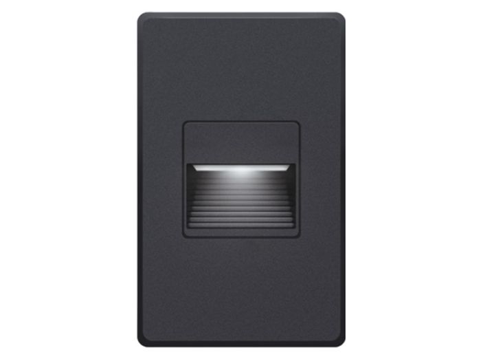 Vertical Rectangular Baffle LED Pathway/Step Light