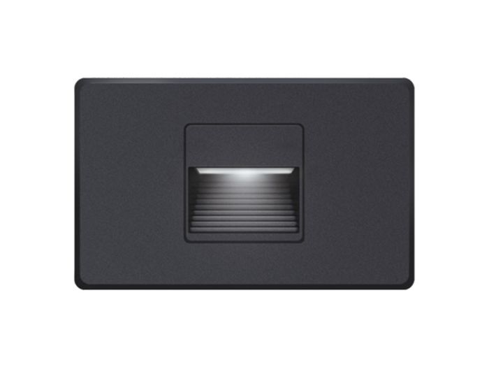 Horizontal Rectangle Louver LED Pathway/Step Light