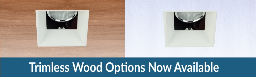 2.5" Recessed LED Square Flangeless Downlight, 1000LM - 2400LM (15W-30W)