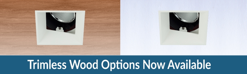 2.5" Recessed LED Square Flangeless 25° Adjustable Accent, 1000LM - 2400LM (15W-30W)