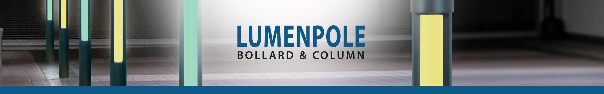 LumenPole Round Bollard & Column 6" Frosted Lens RGBW - 31", 40", 59", 78", 98", and 118" Height, 650LM - 1700LM (20W - 53W)